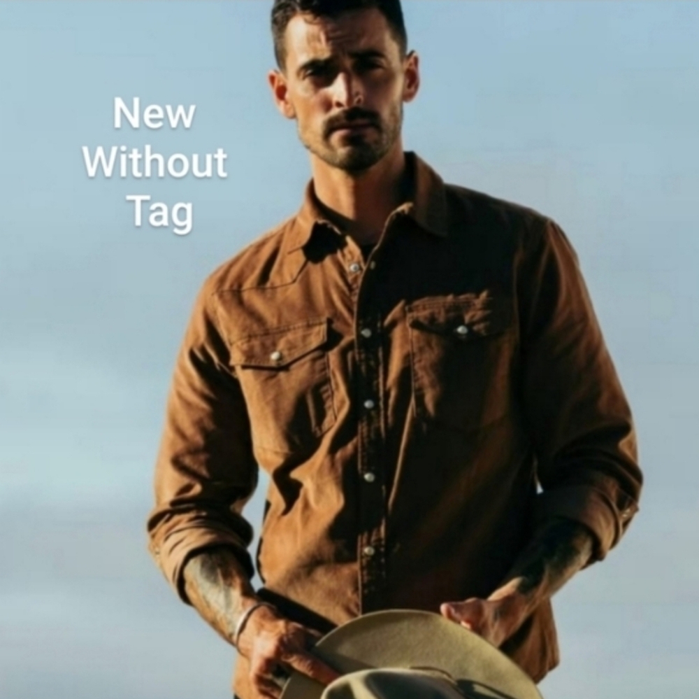 Flint & Tinder Western Corduroy Bedford Camp Shirt
